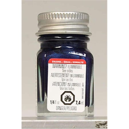 Testors Enamel Paint, Graphite, Artic Blue, 1/4 fl.oz TES1109TT